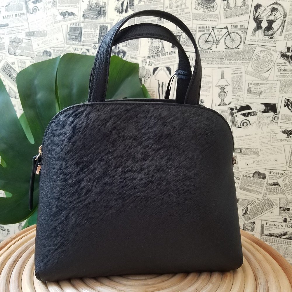 Kate Spade Small Lottie Penguin Black Satchel - Picture 5 of 9